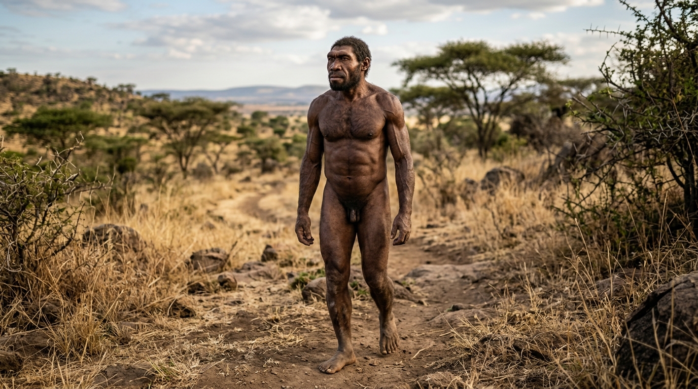 500 000 ans avant nous, un cousin de Sapiens gravait déjà des symboles
