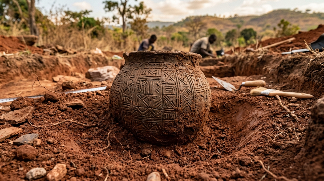 Au Cameroun, des poteries gravées bousculent l’histoire de l’écriture
