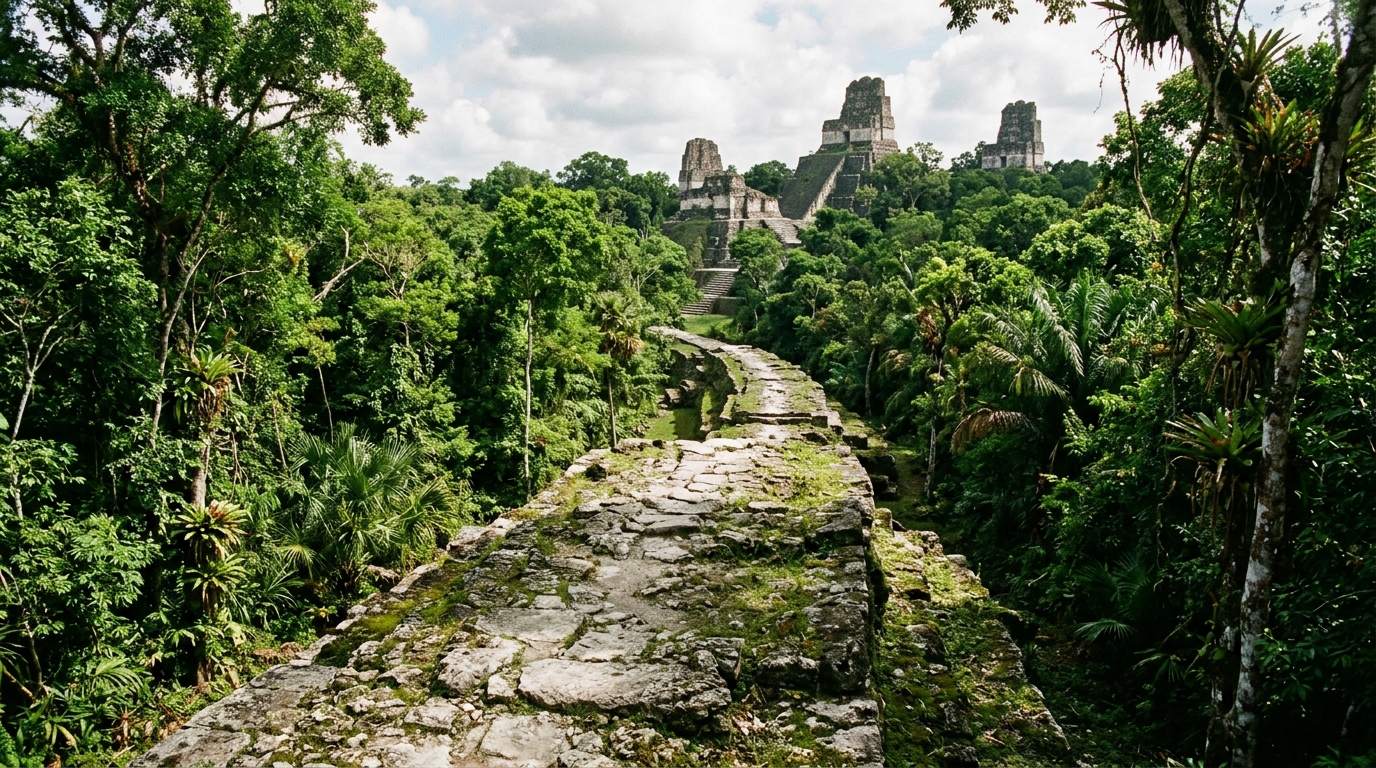 Ces bâtisseurs mayas avaient relié leurs cités bien avant l’Empire romain