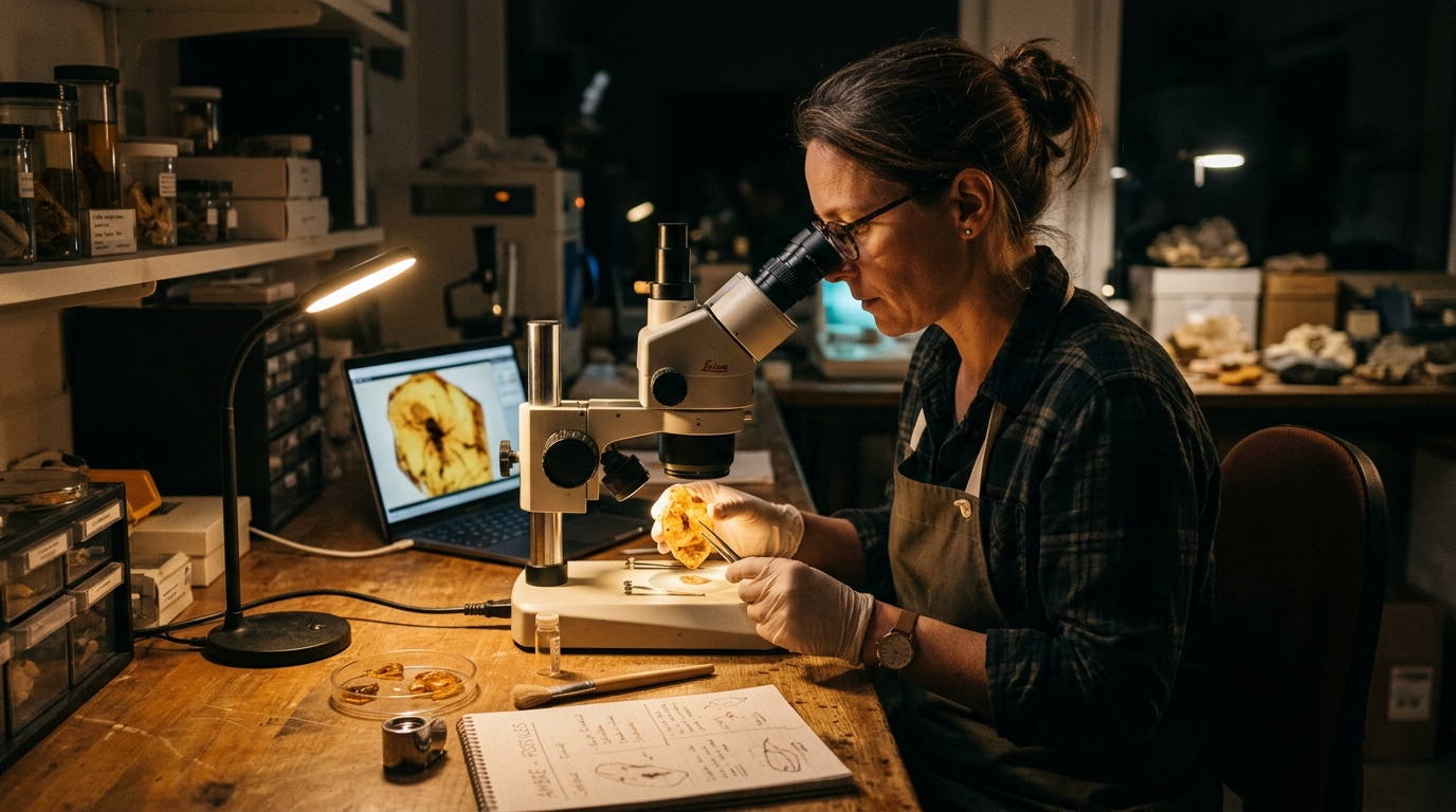 On croyait les dinosaures à plumes bien propres : ce détail figé dans la roche prouve le contraire