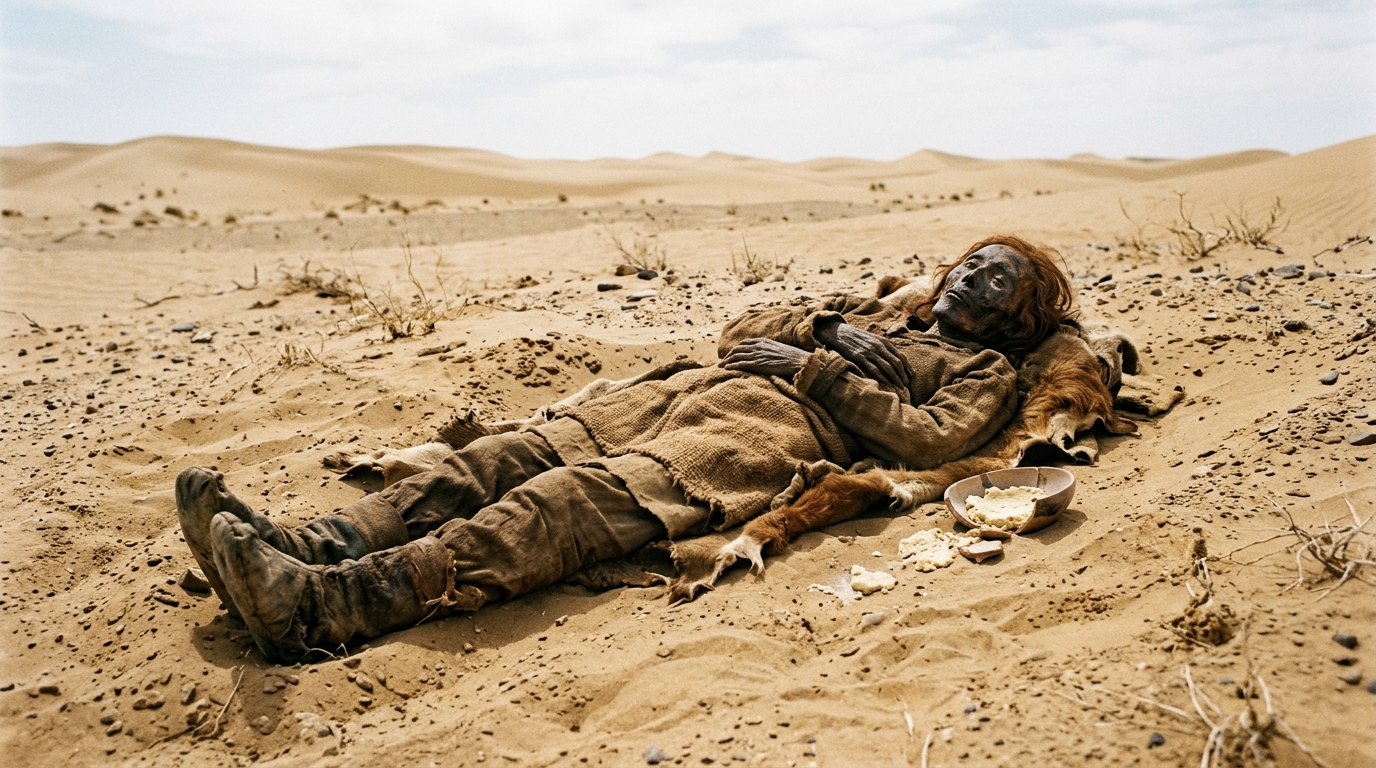Sur des momies du désert du Tarim, un aliment fermenté fait basculer l’histoire