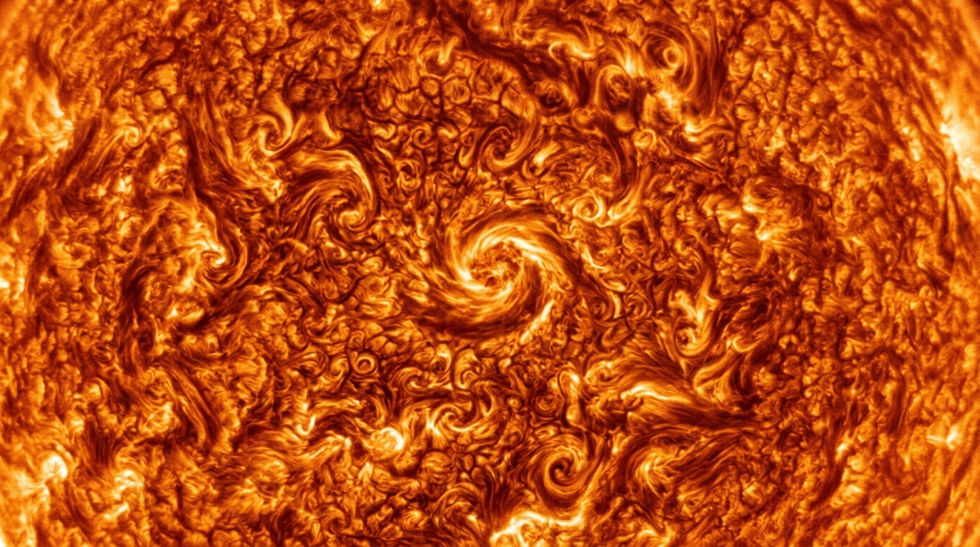 À la surface du Soleil tourbillonnent depuis 150 ans des spirales de quelques dizaines de kilomètres que personne n’avait jamais vues
