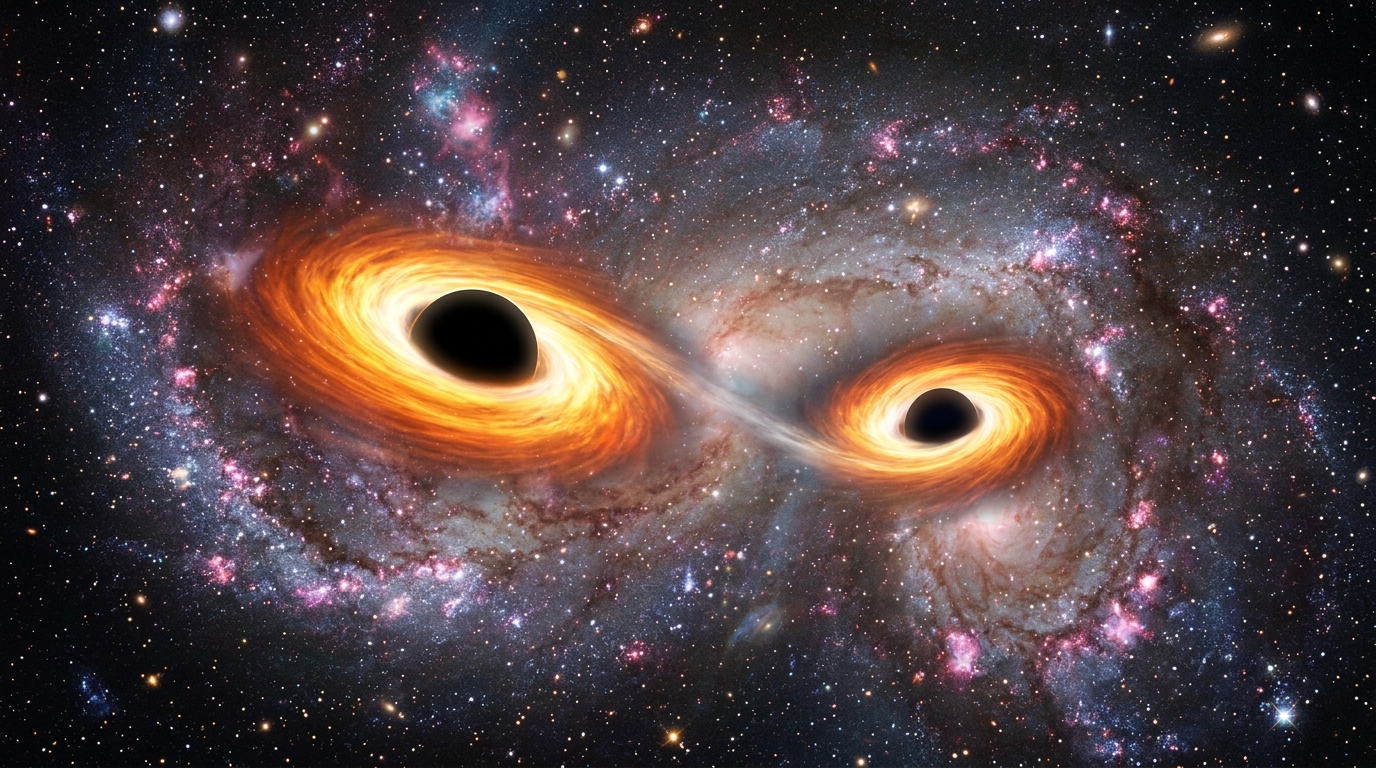 Au cœur d’une seule galaxie brillent deux moteurs distincts que les théoriciens n’arrivent plus à faire tenir ensemble