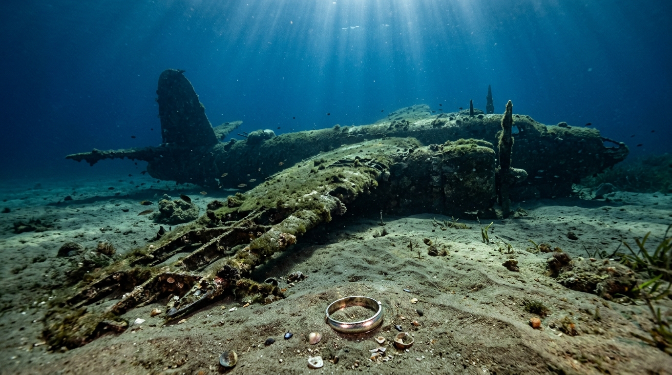 Au large de Marseille reposaient depuis 1944 les débris d’un avion qu’un bracelet remonté en 1998 a fini par nommer
