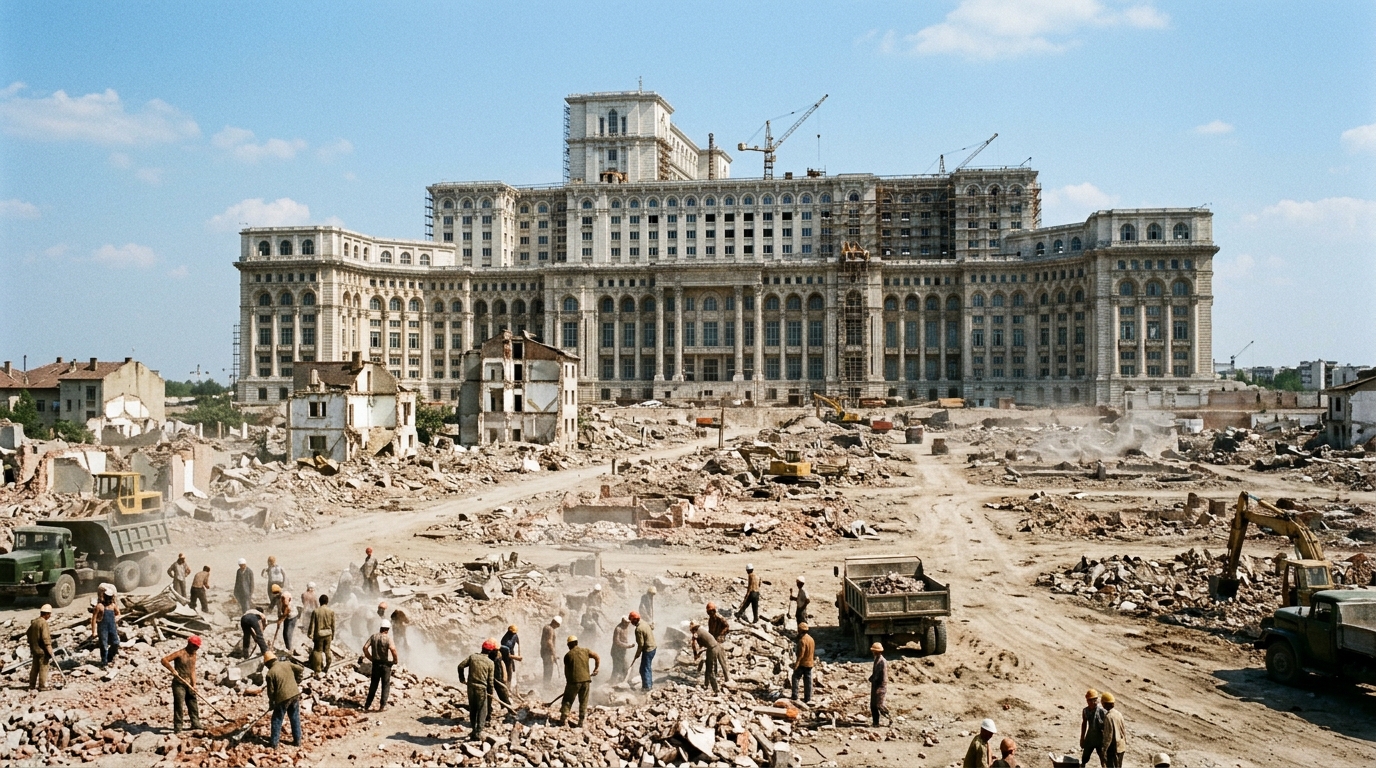 Bucarest a un palais de 1 000 pièces lancé en 1984 : ses douze étages n’ont jamais été achevés