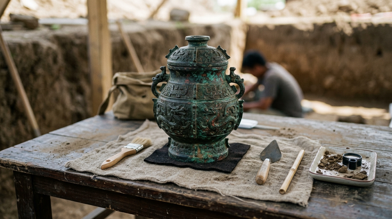 Dans des objets chinois de l’époque Han dormait depuis 2 000 ans un métal qui n’aurait jamais dû quitter l’Empire romain