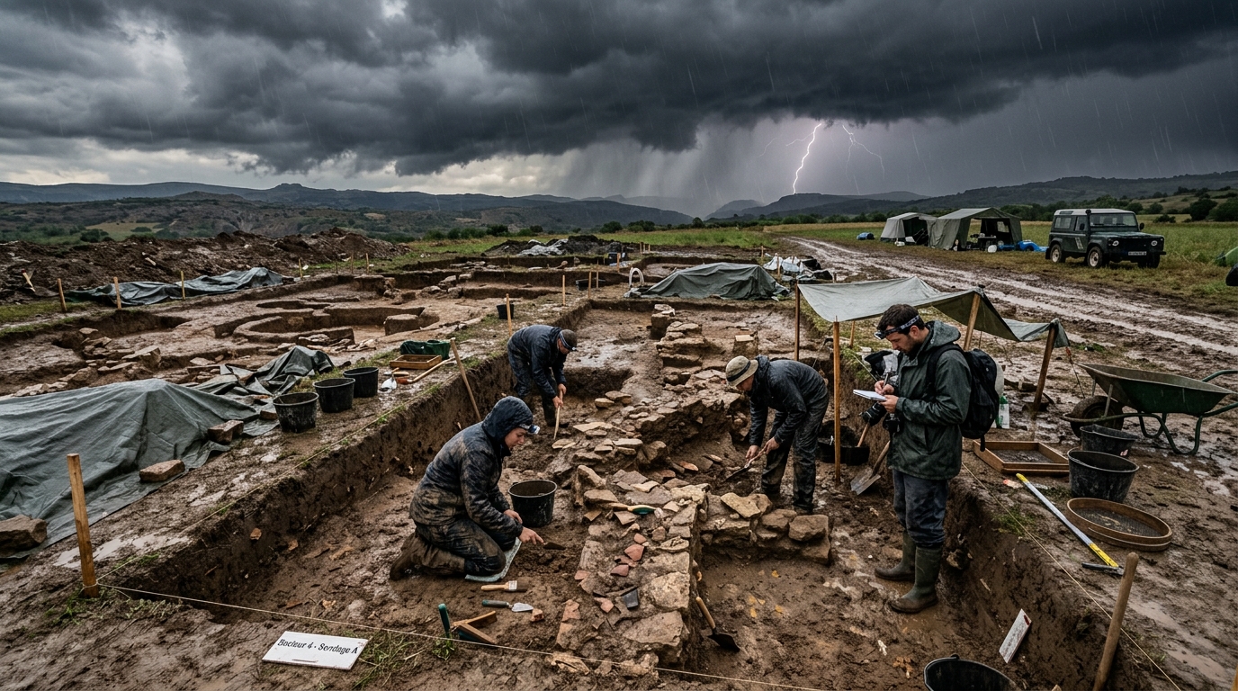 Dans la terre d’une ferme germanique dormait depuis 2 000 ans une broche que le Rhin n’aurait jamais dû laisser passer