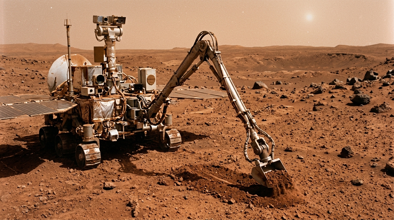 Dans le sol martien s’agitait en 1976 une réaction que deux sondes ont bien enregistrée : un second instrument a tout balayé
