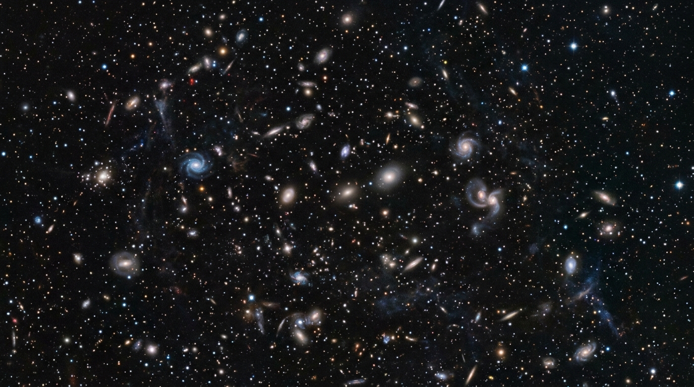 Dans une région de l’Univers réputée vide se cache une masse bien plus lourde que la lumière ne le laissait croire