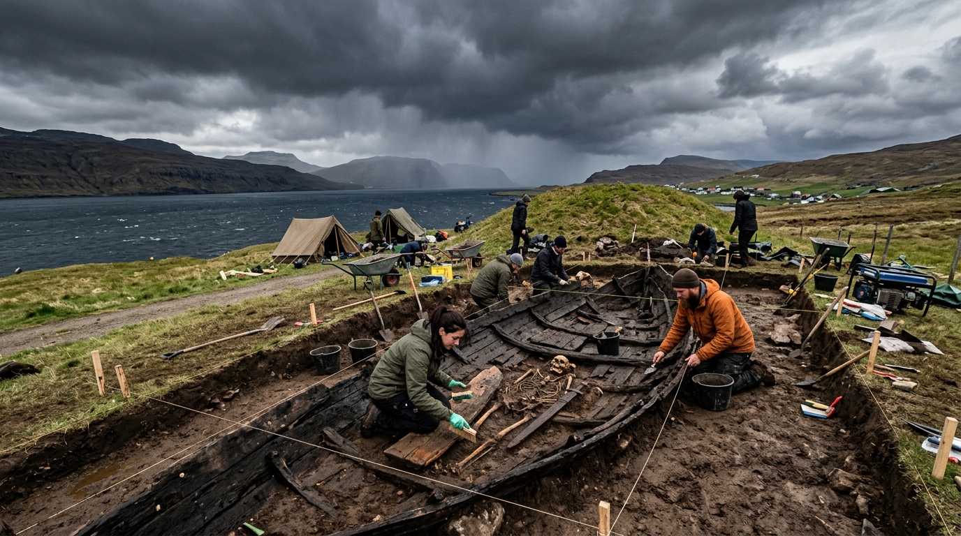 Dans une tombe scandinave dormait depuis mille ans une broche dont le métal ne vient pas d’Europe