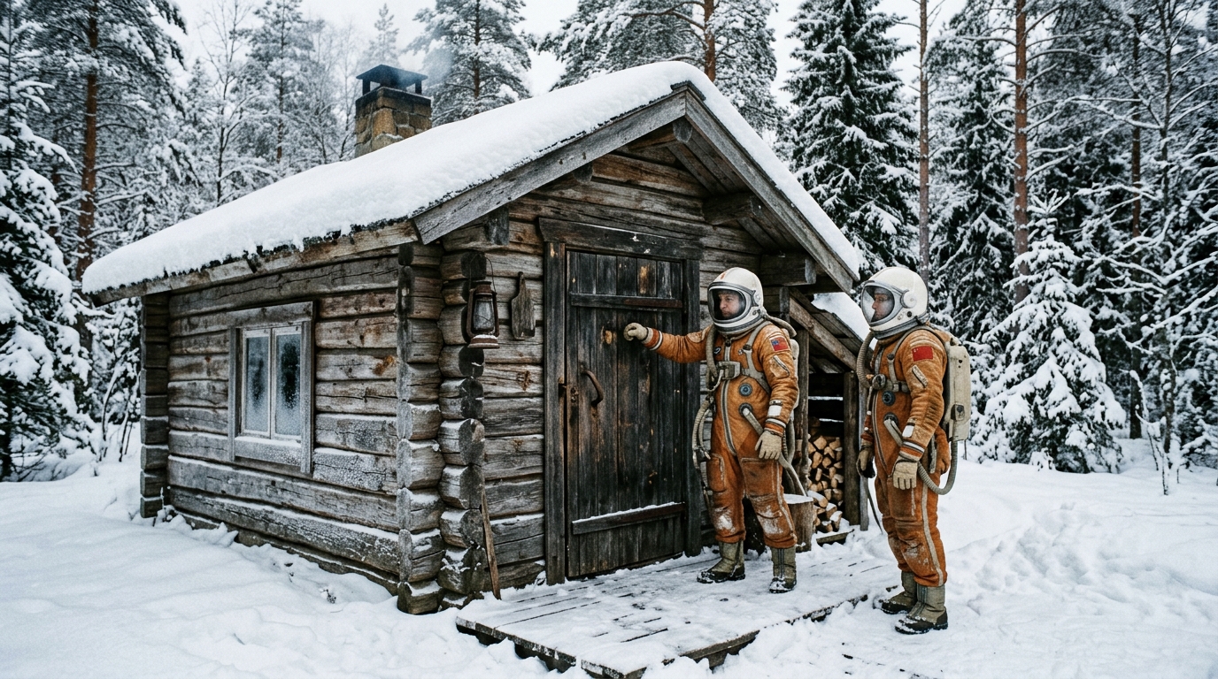 Deux cosmonautes ont frappé à une porte perdue dans la neige en 1965 : ce qu’ils ont demandé n’avait rien à voir avec leur fusée