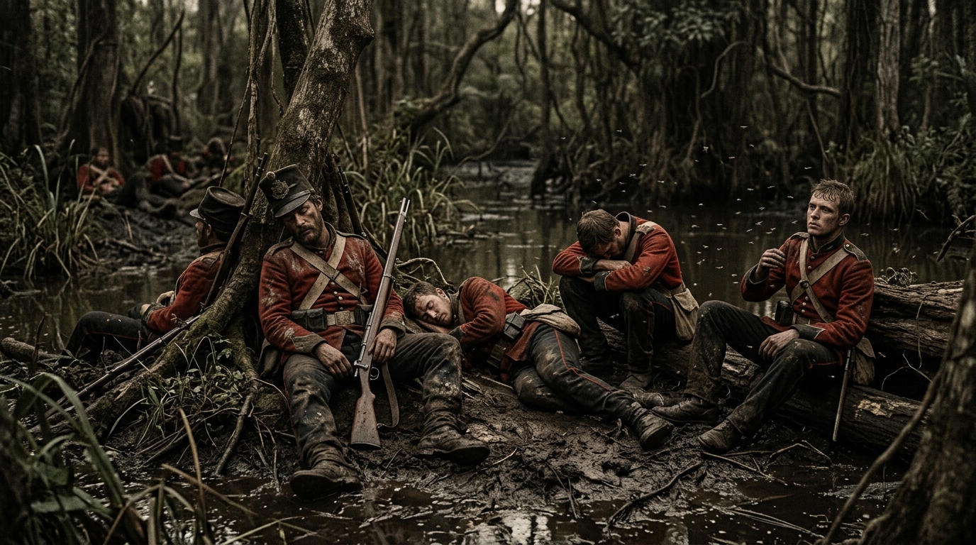 En 1809, les Britanniques ont perdu une armée entière sans presque combattre : ce qu’ils ont ramené des marais équipe encore nos casernes