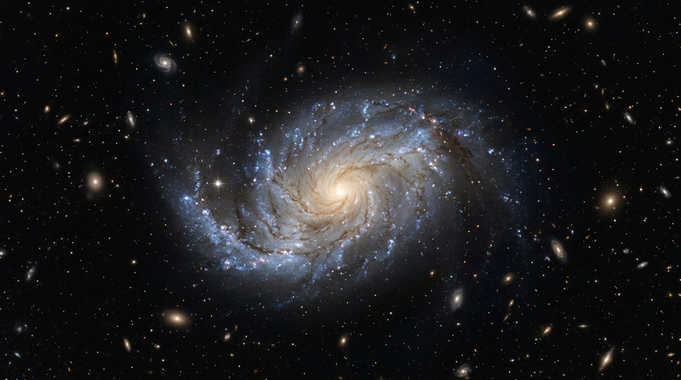 En chronométrant la rotation des galaxies spirales, les astronomes ont compris que leurs bras ne tournent pas avec elles