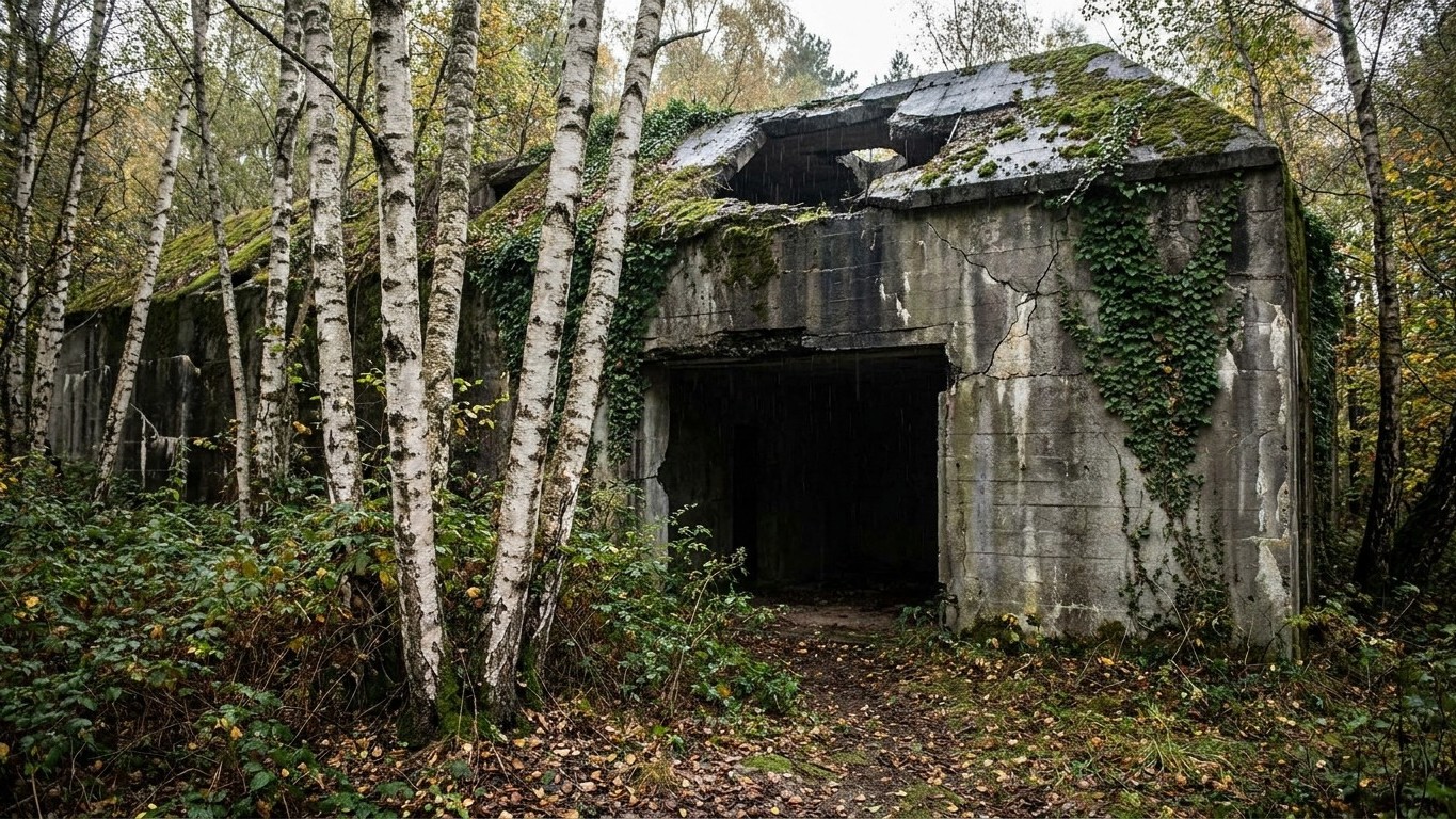 En coulant 426 m de béton au bord de la Weser entre 1943 et 1945, les Allemands ont littéralement bâti le plus grand chantier qui n’a jamais rien produit
