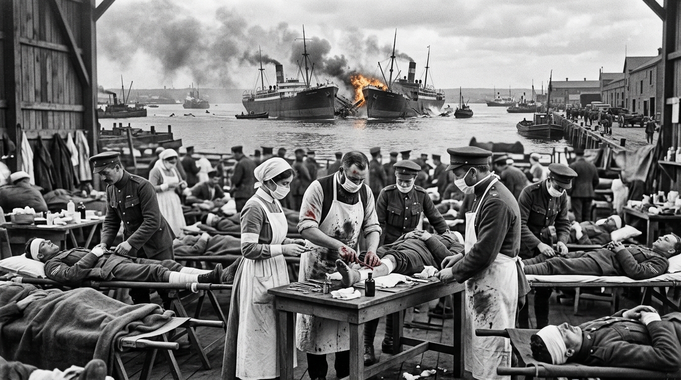 En décembre 1917, deux navires se sont heurtés dans un port canadien : ce que les chirurgiens ont appris ce jour-là nous soigne encore