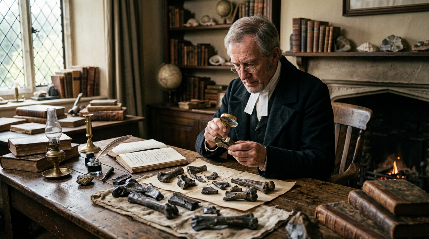 En décrivant quelques os brisés en 1824, un pasteur anglais a sans le vouloir fondé la paléontologie