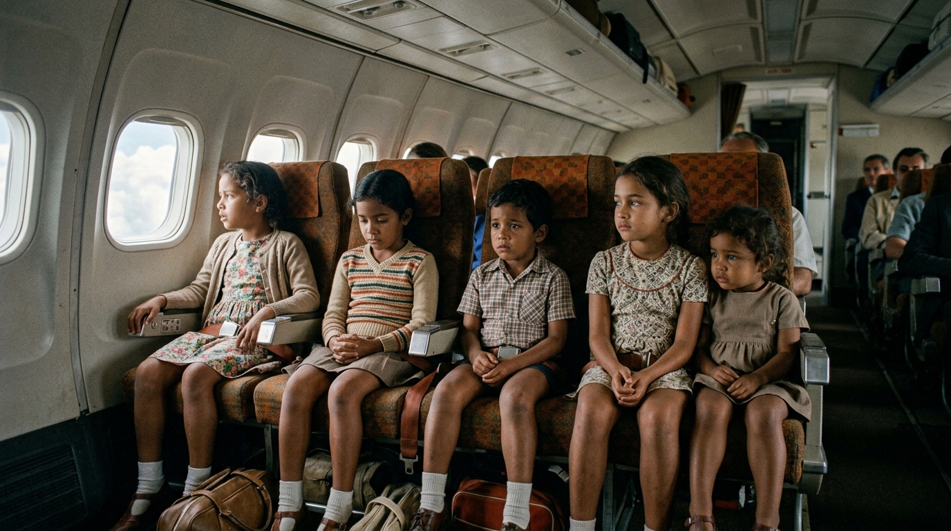 Entre 1963 et 1982, 2 015 enfants réunionnais ont pris l’avion pour la métropole : personne ne leur avait dit où ils atterriraient