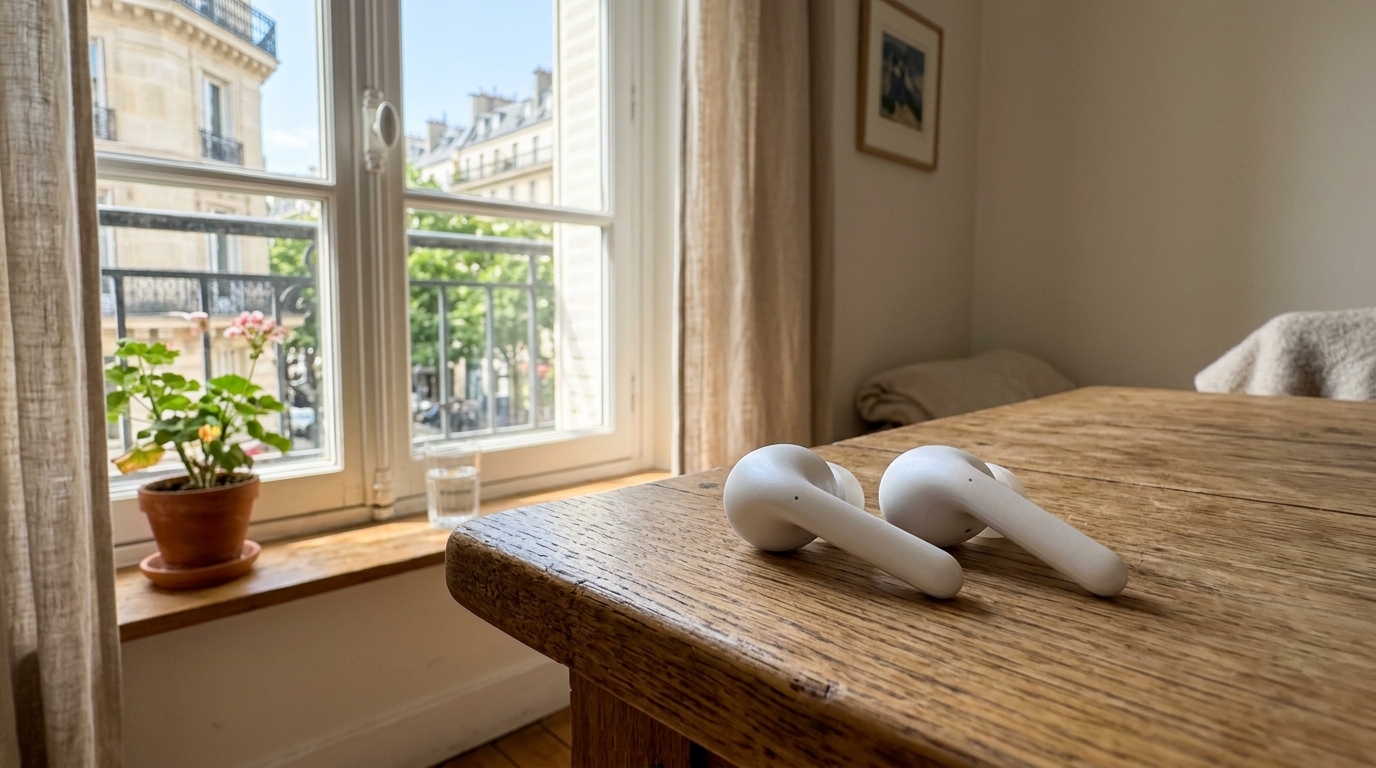 J’ai nettoyé mes écouteurs chaque semaine pendant des années : ce nouveau plastique rend le geste inutile dès qu’il fait jour