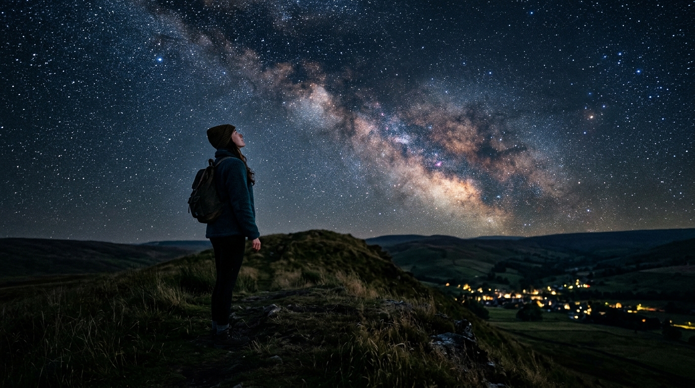 J’ai observé le même ciel deux nuits de suite : la deuxième, les étoiles tremblaient tellement que j’ai cru à un problème d’yeux
