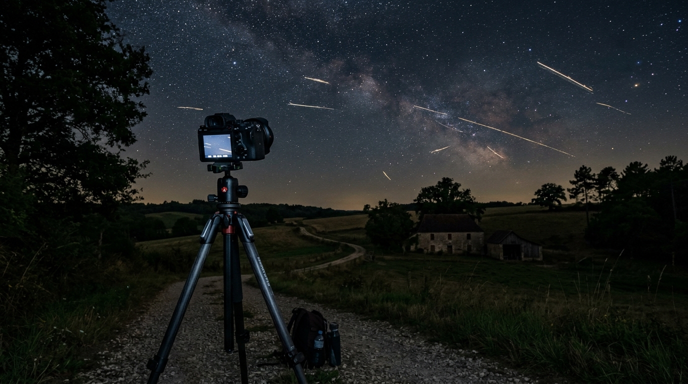 J’ai passé une nuit d’août à photographier les étoiles : en comparant mes clichés, j’ai compris que le scintillement ne venait pas d’elles