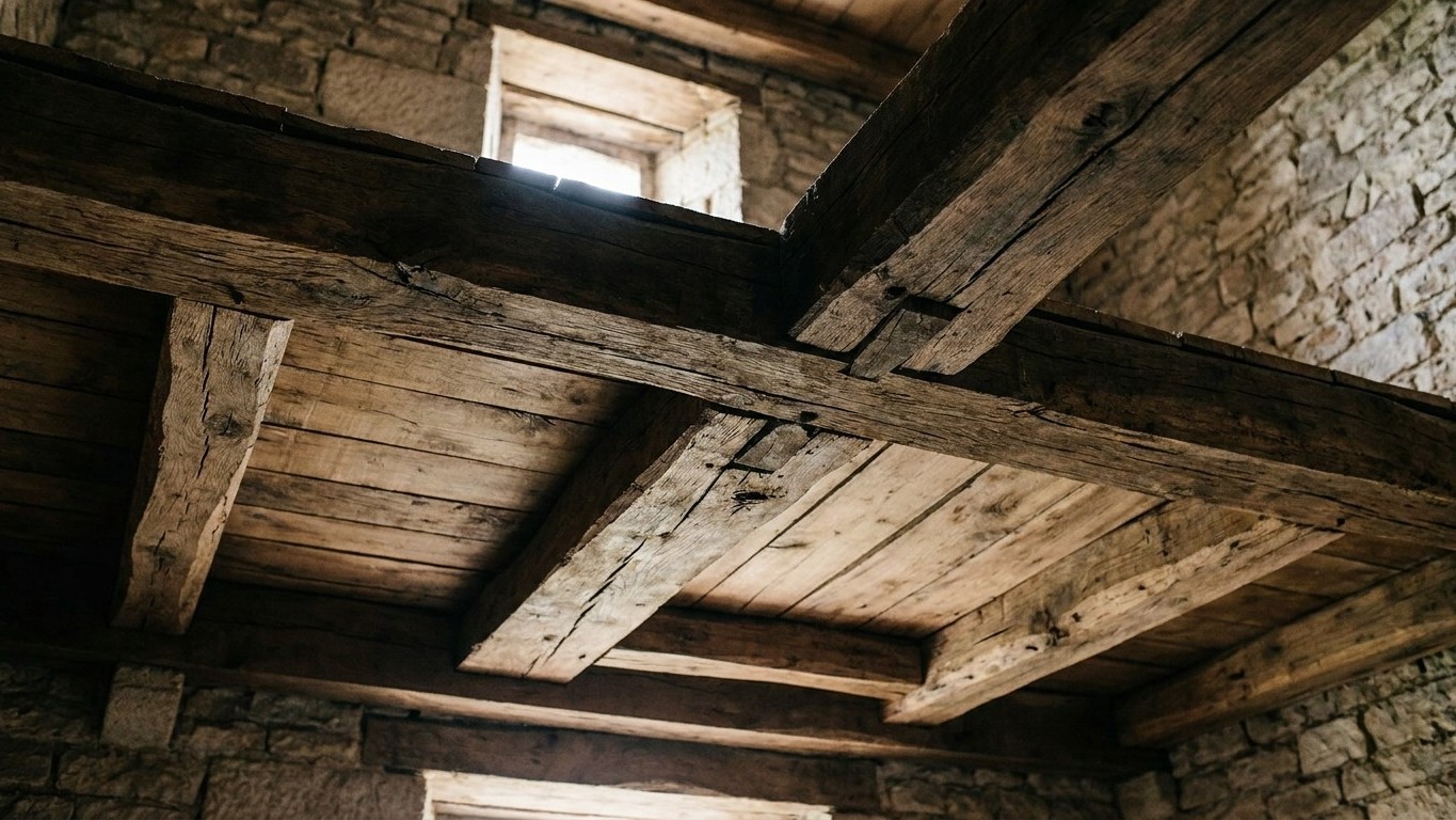 « Je pensais que c'était un vieux plafond de cave » : les 19 planches d'une maison de Constance cachaient ce que les arché...