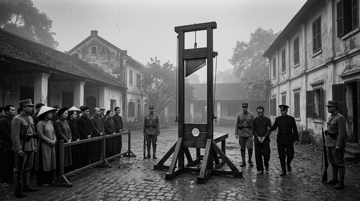 La France a dressé une guillotine à Yên Bái en 1930 : les 13 derniers mots prononcés ce matin-là ont fait le tour de l’Indochine