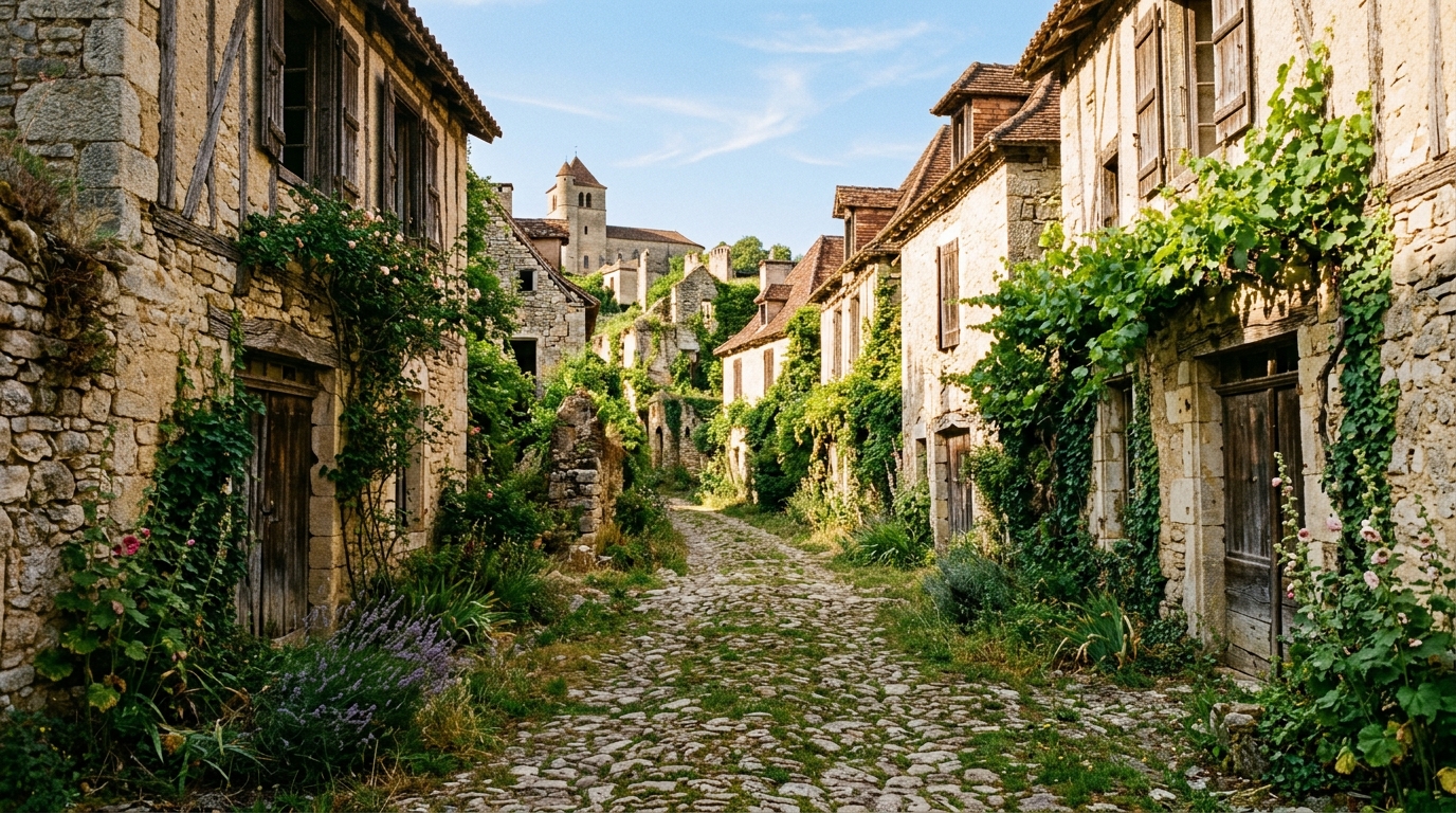 La France a un village médiéval vidé de ses habitants depuis 1973 : ses ruelles existent encore à 25 minutes de Paris en RER