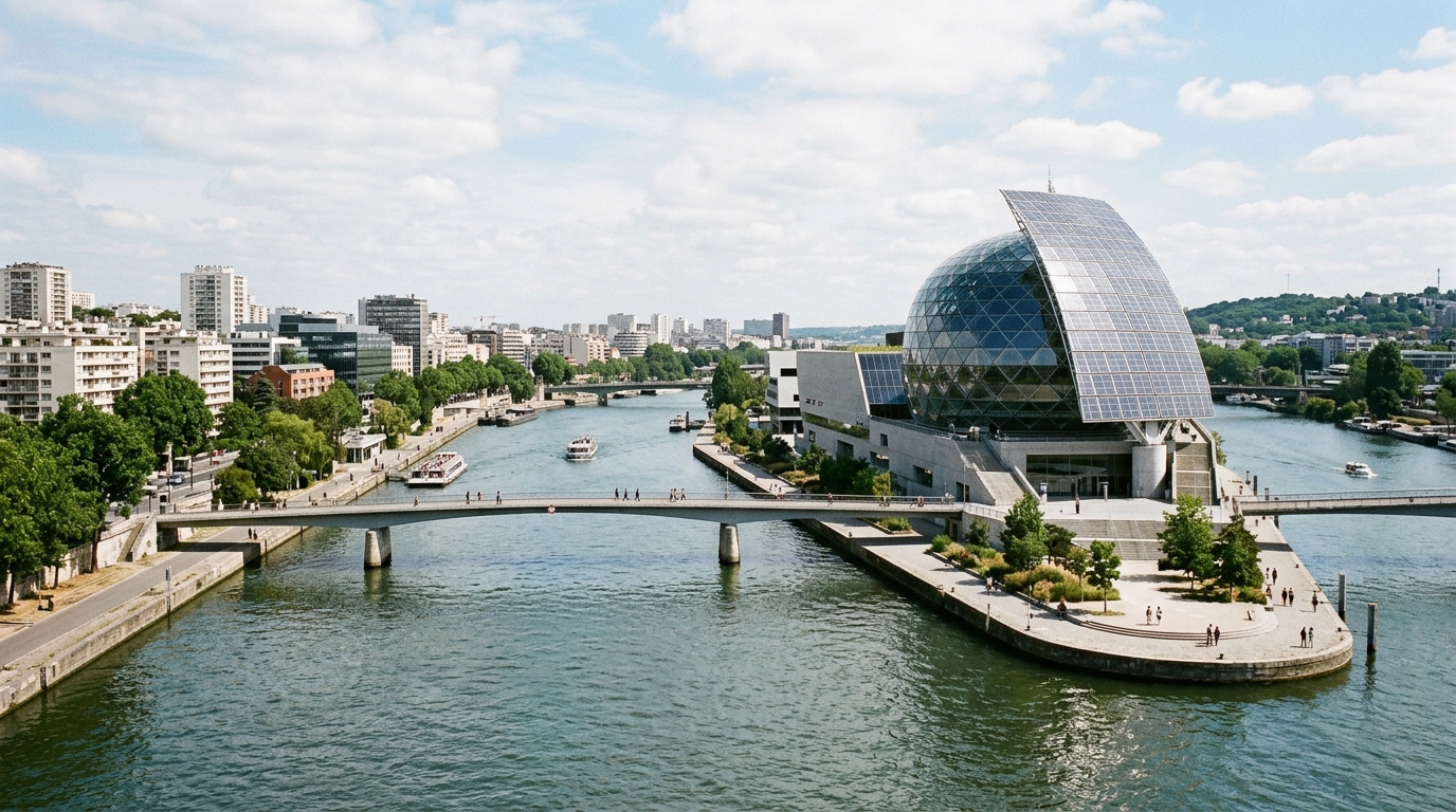 La France a une île rasée en 2004 aux portes de Paris : vingt ans de projets et pas un mur debout