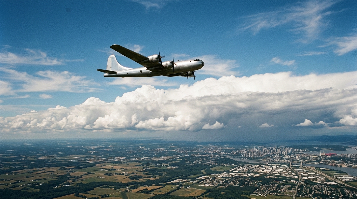 Le pilote du B-29 d’Hiroshima a décollé sans droit au retour : ce que ses ordres l’obligeaient à faire si la ville était couverte de nuages