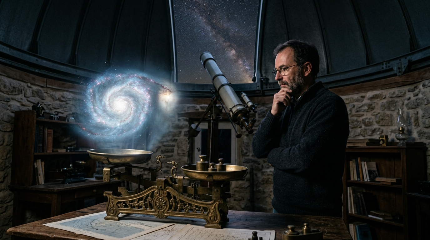 Les astronomes pesaient les galaxies depuis 50 ans : deux méthodes indépendantes viennent d’y trouver bien moins de masse que prévu