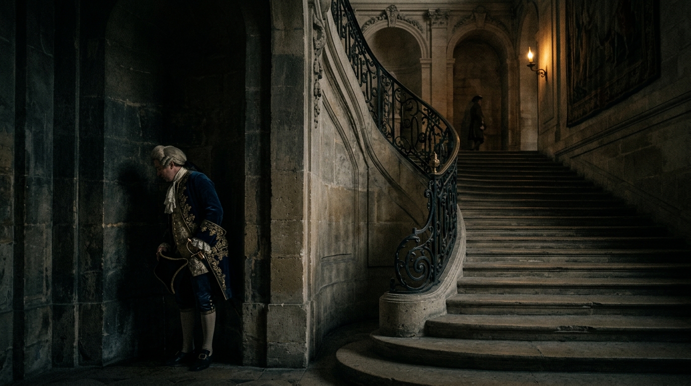 Les courtisans de Versailles se soulageaient dans les escaliers : la raison oubliée refait surface dans les archives