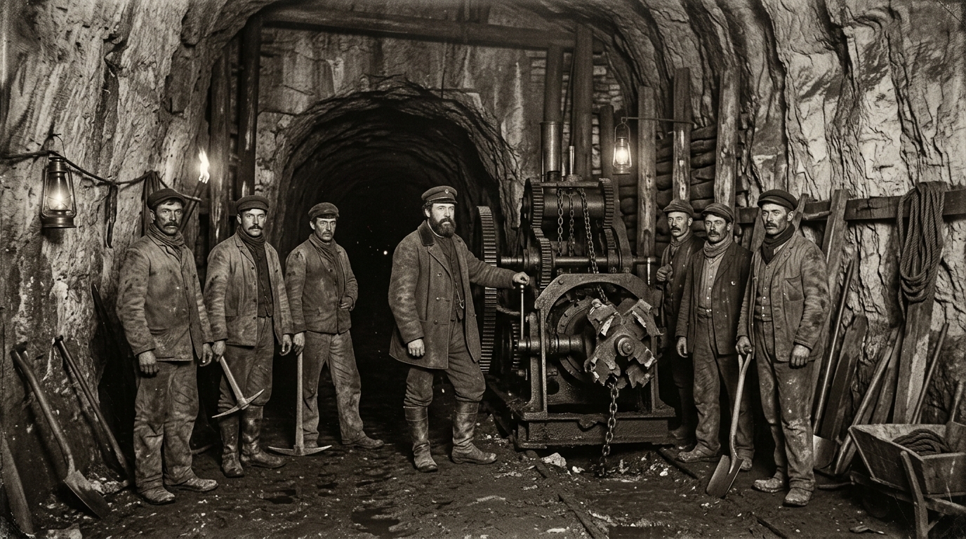 Les ingénieurs de 1883 ont creusé 1 840 m sous Sangatte : le chantier s’est arrêté net pour une raison qui n’était pas technique