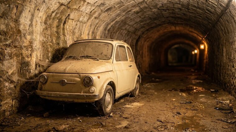 Naples a un tunnel royal commandé en 1853 : ses galeries n’ont jamais vu passer un seul carrosse