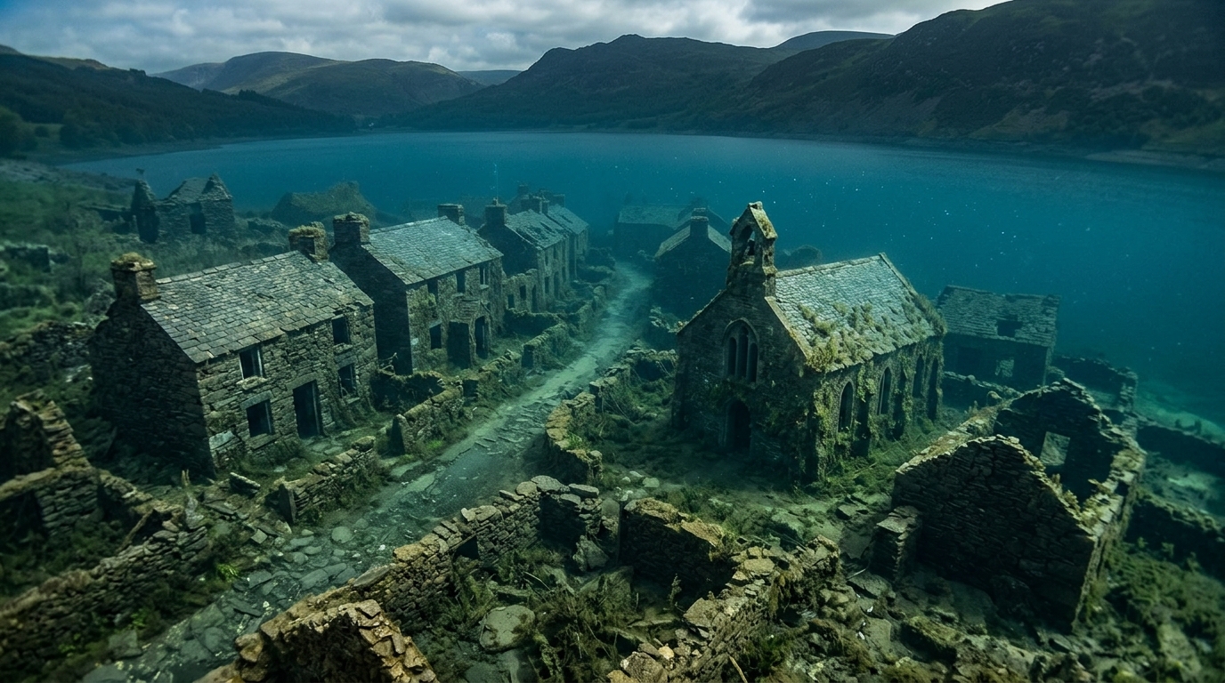 Sous un lac du pays de Galles dort depuis 1965 un village que 35 députés n’ont pas réussi à sauver