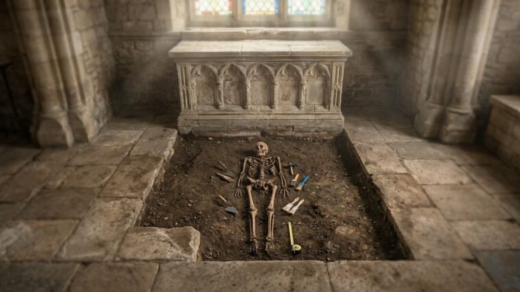 Sous une église de Maastricht dormait depuis 1673 le squelette d'un officier que toute la France voulait voir en d'Artagnan