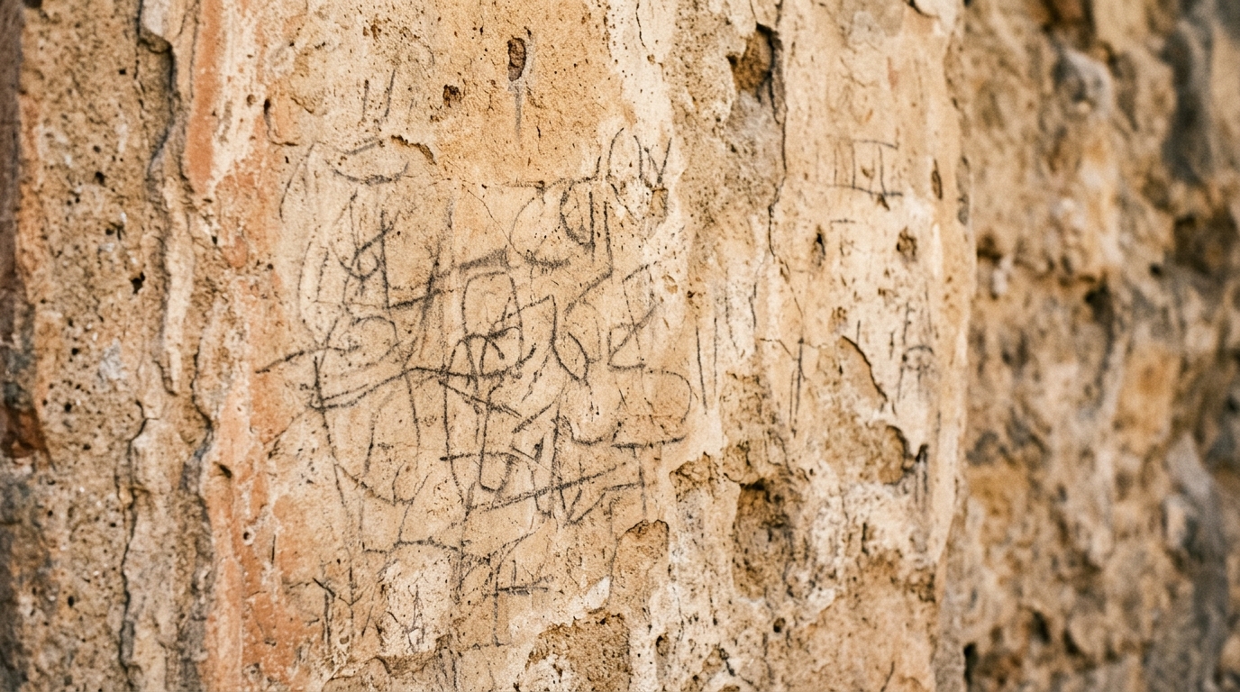 Sur un mur de Pompéi survit depuis 79 une phrase griffonnée au charbon qui déplace la date de l’éruption