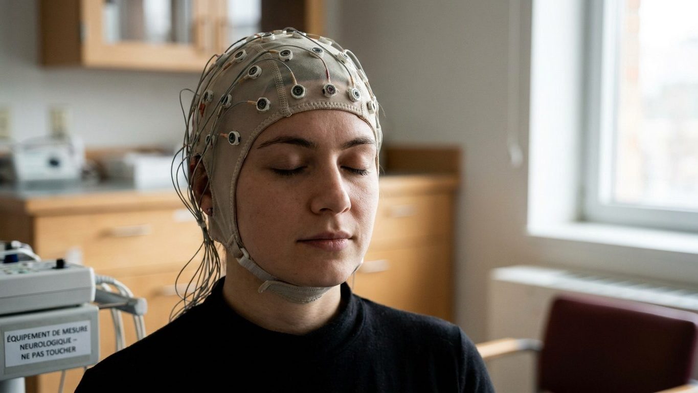 C’est fini pour les électrodes implantées dans le crâne : ce casque lit les phrases tapées sans la moindre opération