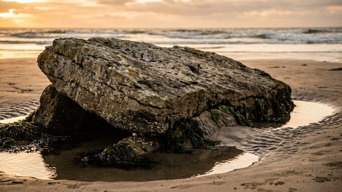 Ce dolmen n&rsquo;a jamais été bâti face à la mer : ce que l&rsquo;estran d&rsquo;Oléron ronge sous ses dalles depuis des siècles