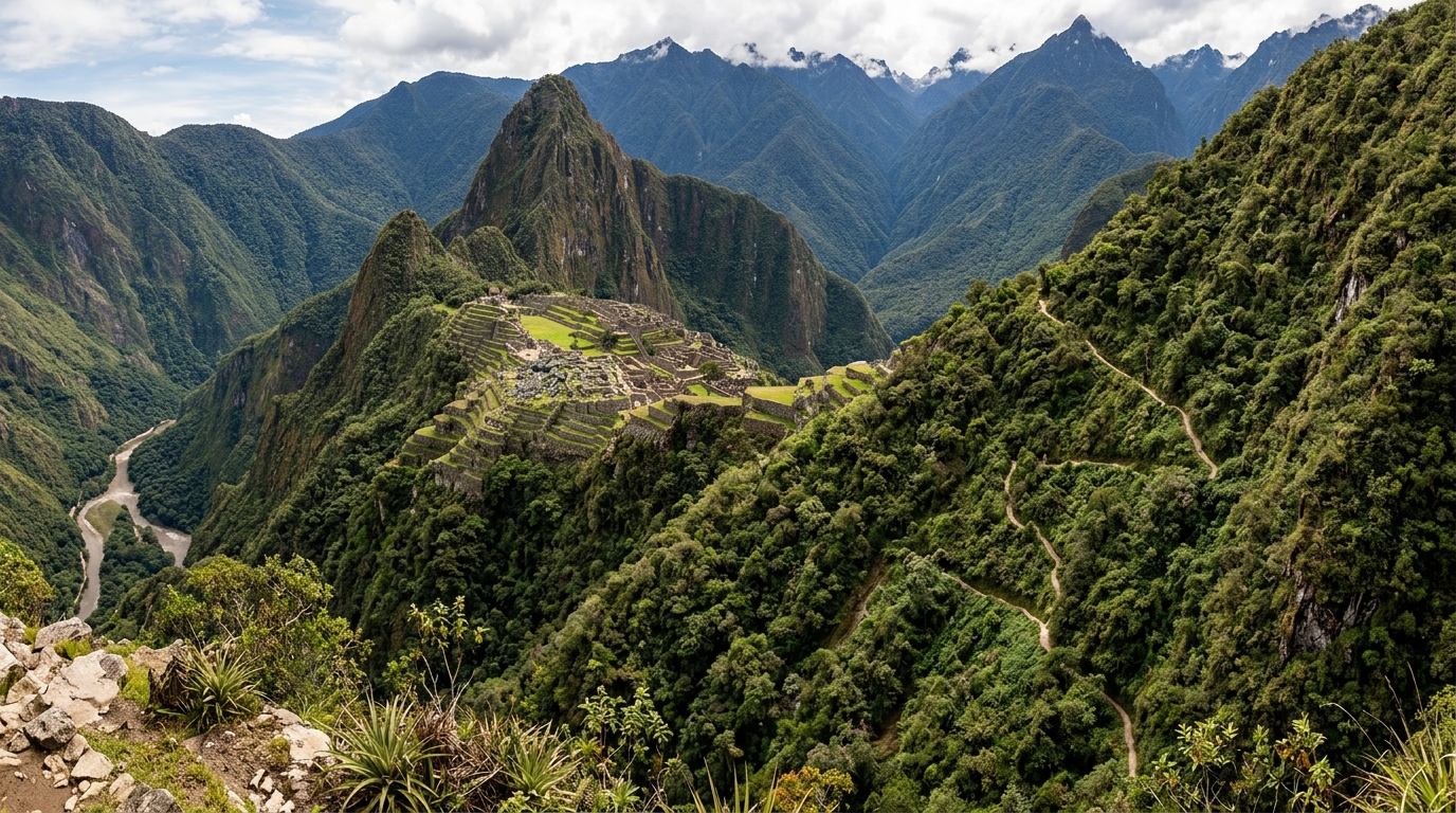 C’est officiel pour le Machu Picchu : un chemin en zigzag repéré sur l’autre rive change la lecture du site