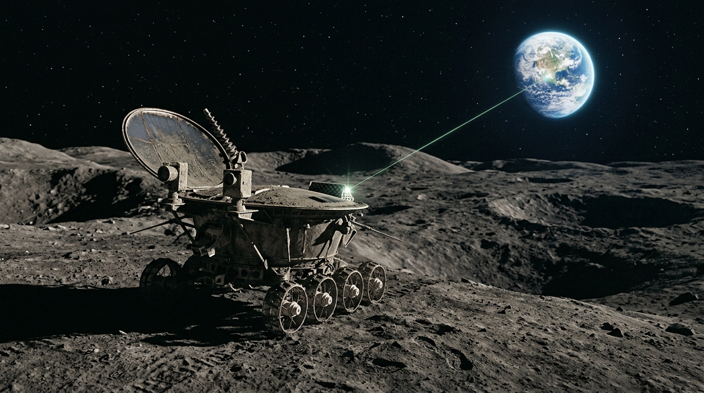 C’est officiel pour Lunokhod 1 : arrêté en 1971, l’engin soviétique répond encore aux tirs venus de Terre