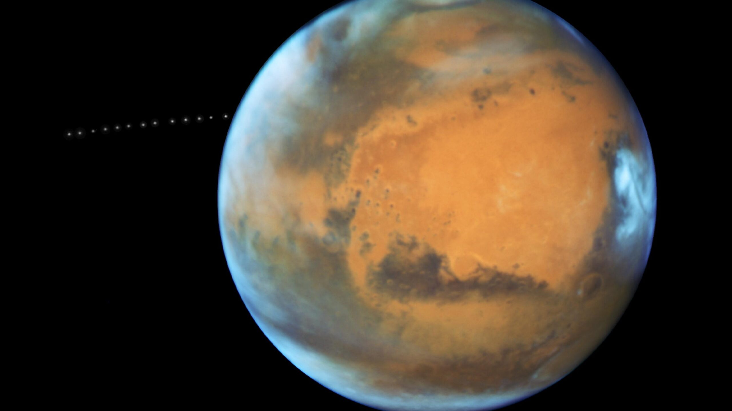 Deimos n’a jamais été lissée par le temps : ce qu’un seul astéroïde a creusé sous son pôle sud refait surface