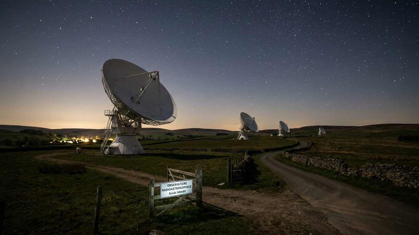 Des astronomes ont braqué e-MERLIN sur un trou noir né 800 millions d’années après le Big Bang : ce que ses lobes radio n’ont pas encore atteint