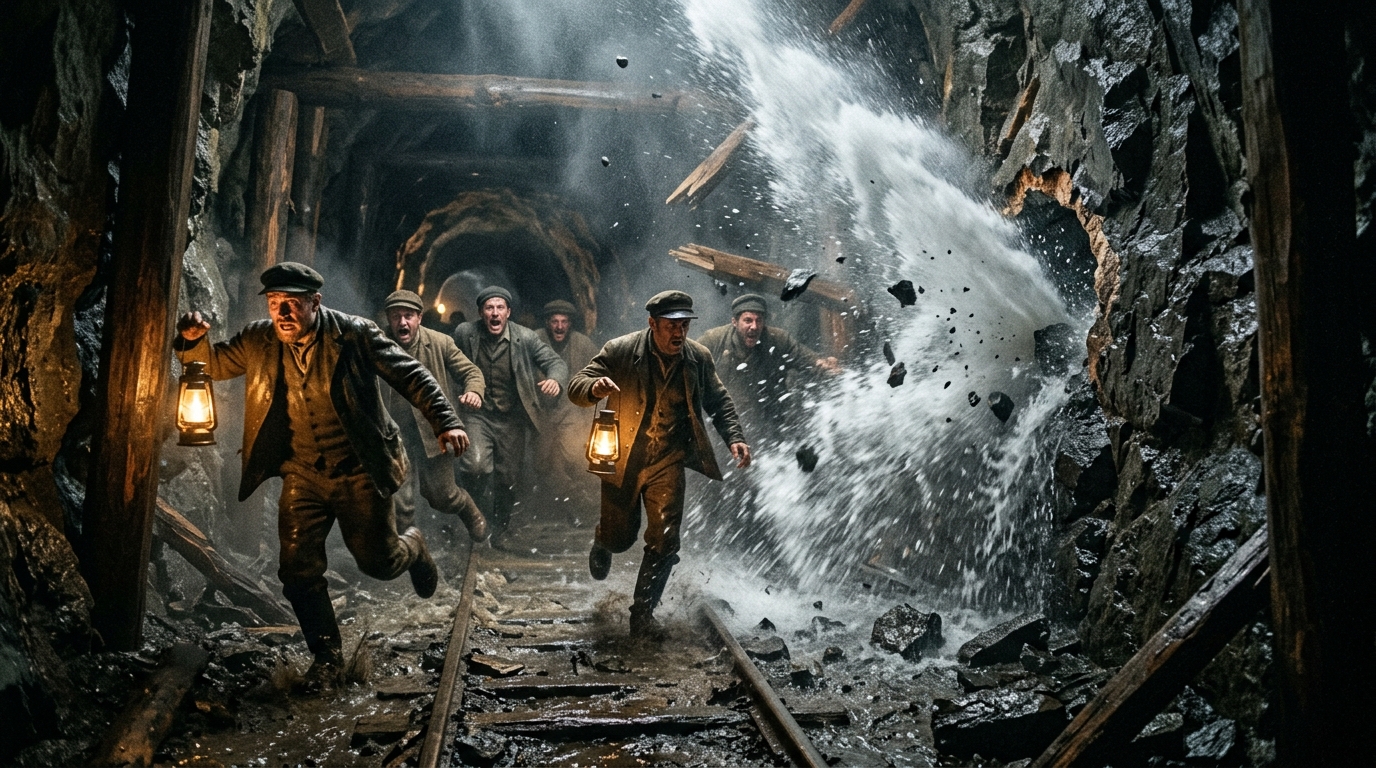 Des mineurs ont percé 4 km de roche sous le Gothard en 1873 : ce qui a jailli de la paroi a emporté 199 hommes