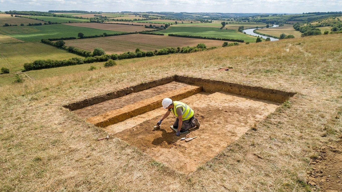 J’ai fait creuser les fondations de ma maison sur cette colline de Tonnerre : dès les premiers 750 m² décapés, il était trop tard