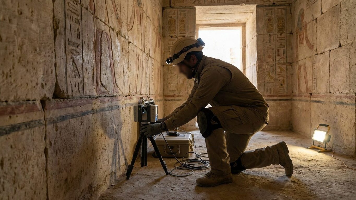 J'attendais depuis des années qu'on ausculte enfin les murs de la tombe de Toutânkhamon : quand les chercheurs ont passé l...