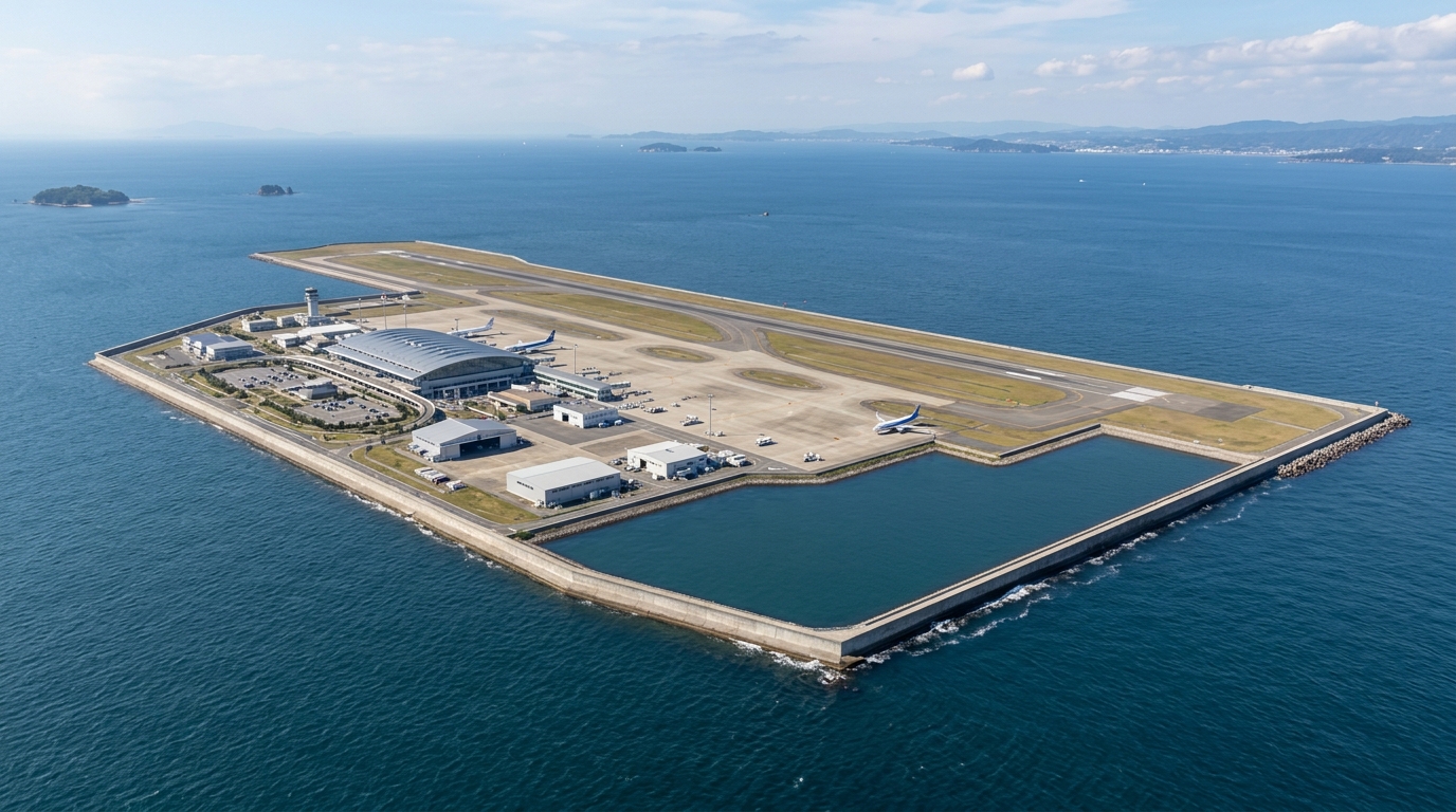 J’ai vu l’aéroport de Kansai s’enfoncer de plus de 3 mètres depuis 1994 : ni séisme ni typhon là-dedans
