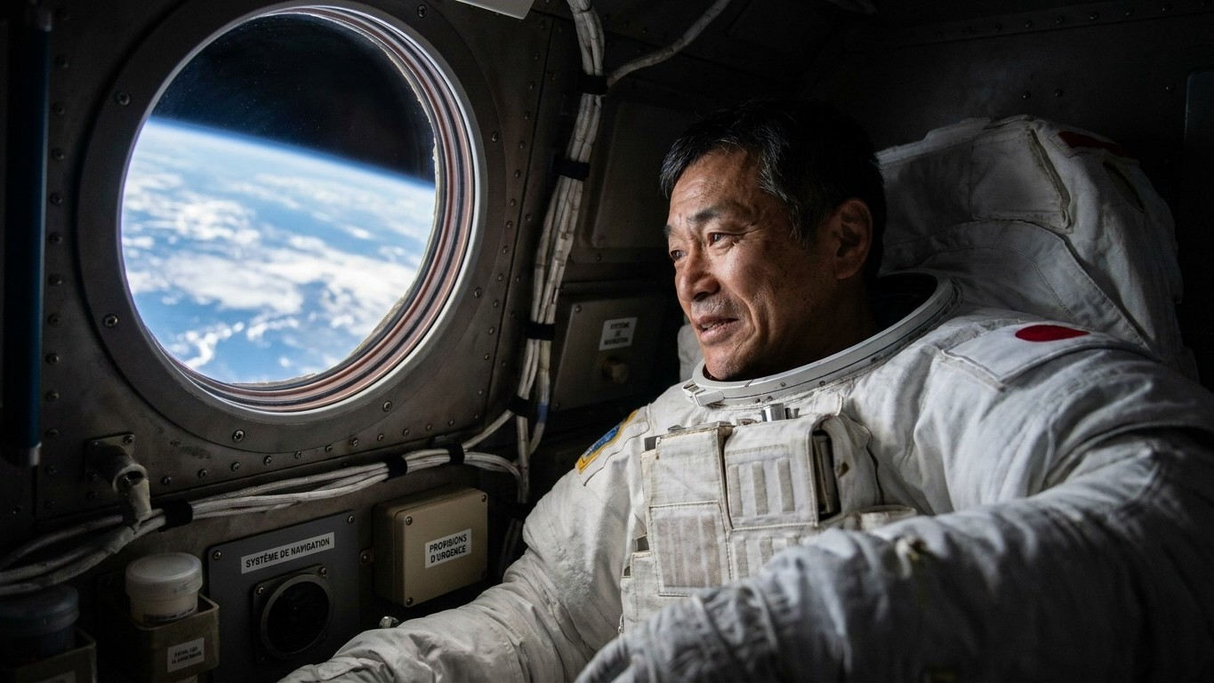 « Je pensais qu’il fallait être scientifique pour monter là-haut » : ce que ce journaliste japonais a filmé en direct depuis Mir en 1990