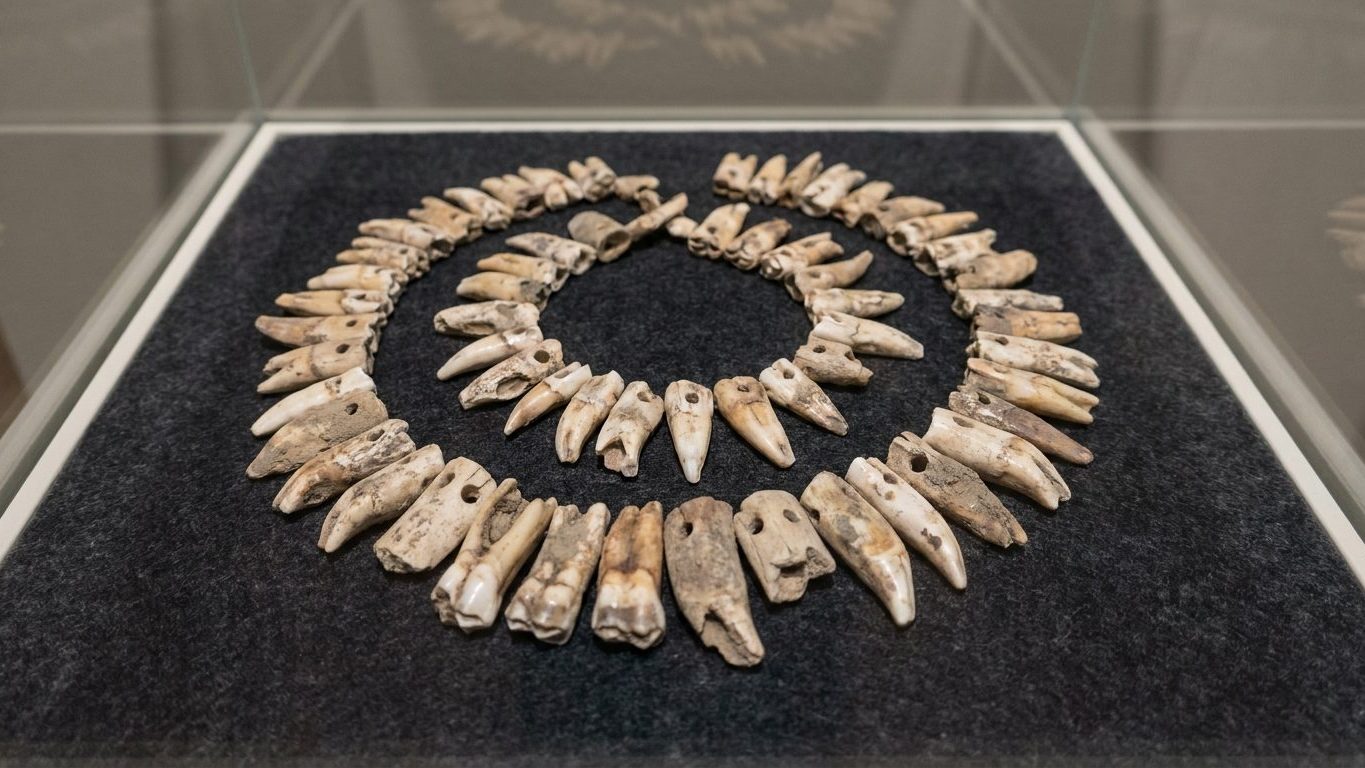 « Je pensais que ces dents venaient toutes de loups » : ce que les 42 perles du collier de Żórawina ont fini par trahir