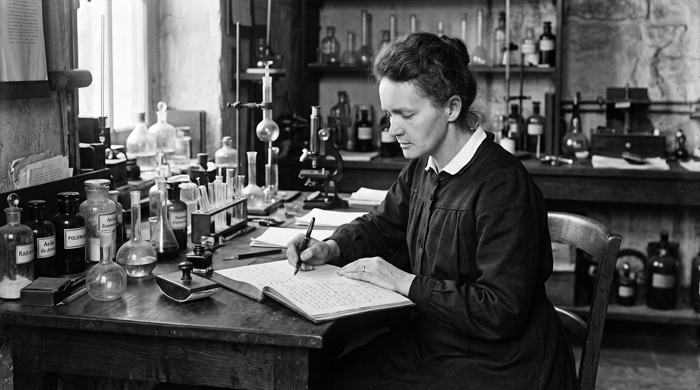 « Je pensais qu’un vieux cahier de laboratoire finissait par s’éteindre » : ce que les carnets de Marie Curie émettent encore