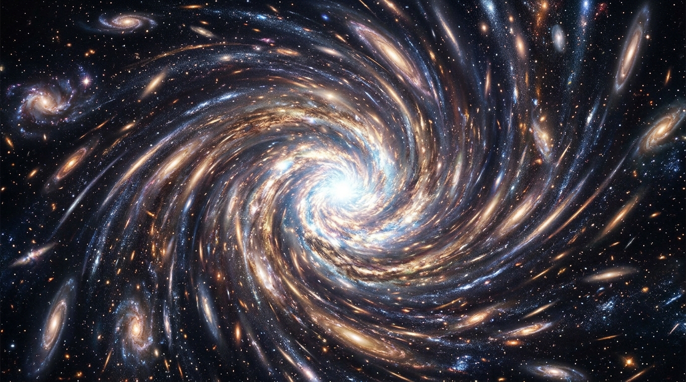 Le Big Crunch n’écraserait jamais les galaxies en premier : ce que redeviendrait la lumière fossile bien avant